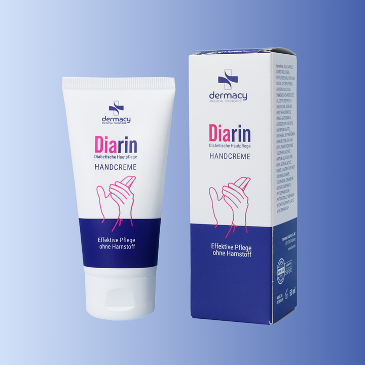 AKTION: Diarin Handcreme 50 ml + Reinigungsschaum 80ml gratis!