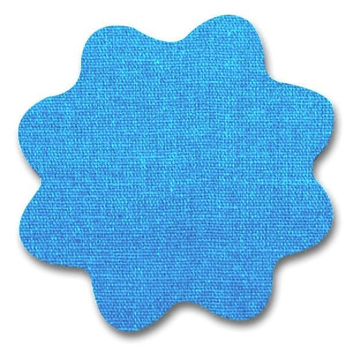 BIJOUX Ruban Fleur Bleu