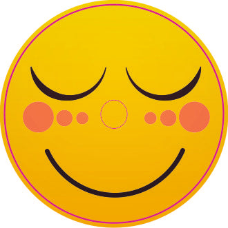 Autocollant Freestyle Libre « Smiley Rouge »