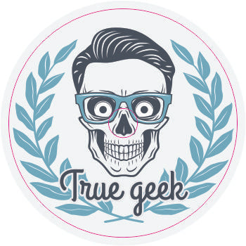 Autocollant Freestyle Libre « True Geek »