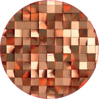 Autocollant Freestyle Libre « Noble Copper Shine »