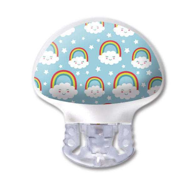 Medtronic Guardian 3 Transmitter Kinder Sticker Regenbogen Wolke wasser- und kratzfest von www.zuckerschmuck.com