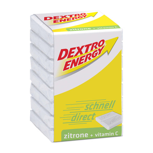 Cubes de dextrose au citron et à la vitamine C Dextro Energy