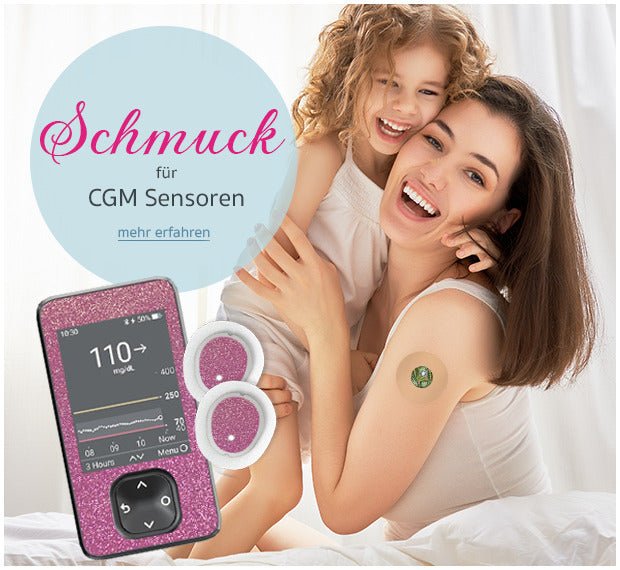 Banner-Schmuck CGM Sensoren