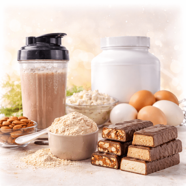 Zuckerschmuck High Protein Produkte wie Shakes oder Riegel für deinen Alltag