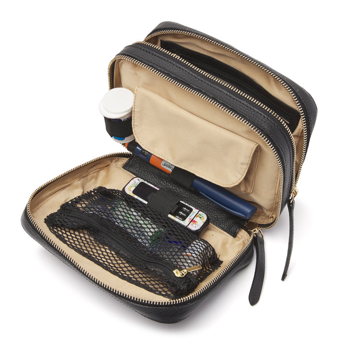 Sweet Collection dR Amsterdam® Diabetes Schultertasche ,,Alice'' schwarz