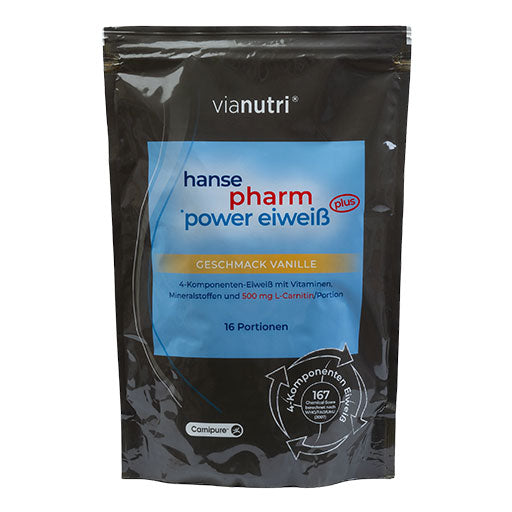 Hansepharm - power protein plus - 750g vanilla flavour