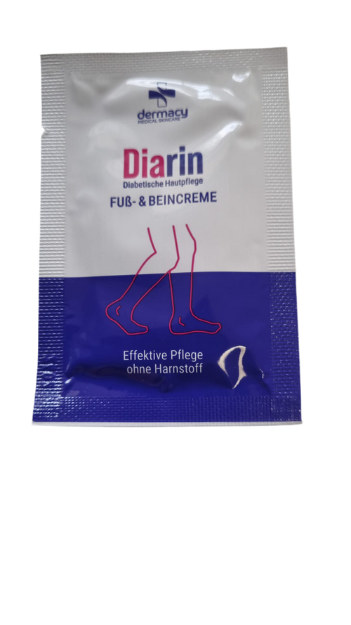 Diarin Bein und Fußcreme 5 ml PROBE