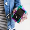 Étui en silicone MEDTRONIC violet turquoise
