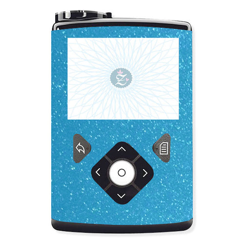 Autocollant « Glitter Turquoise » pour Medtronic Minimed