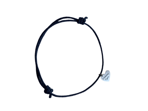 Bracelet 925 silver "SUGAR DOLL" black