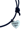 Bracelet 925 silver "SUGAR DOLL" black