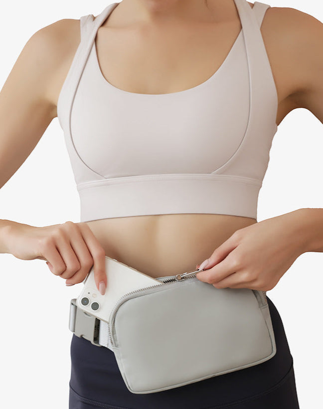 Bauchtasche Diabetiker grau