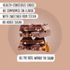 White RASPERRY protein bar - WITHOUT sugar - only 5g carbs/bar
