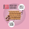 Gaufre Diablo aux morceaux de chocolat croquants