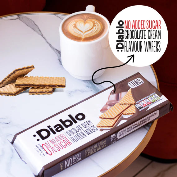 Gaufre Diablo aux morceaux de chocolat croquants