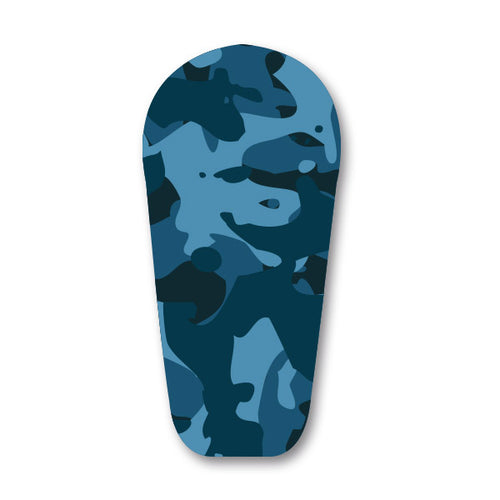 Autocollant Dexcom G6 « Camouflage bleu »