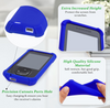 Étui en silicone souple bleu pour Dexcom G7
