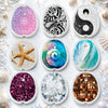 Dexcom G7 Sticker 9-pack Value Set: Glitter, Ocean & Spirit