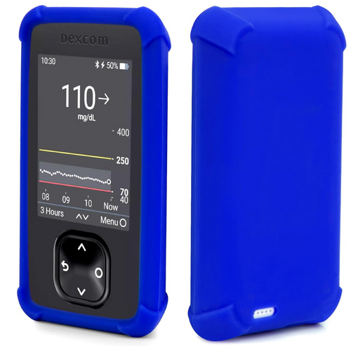 Dexcom G7 Silikonhülle SOFT blau