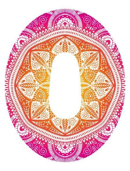 JEWELRY Tape Mandala (size fits Dexcom G6)