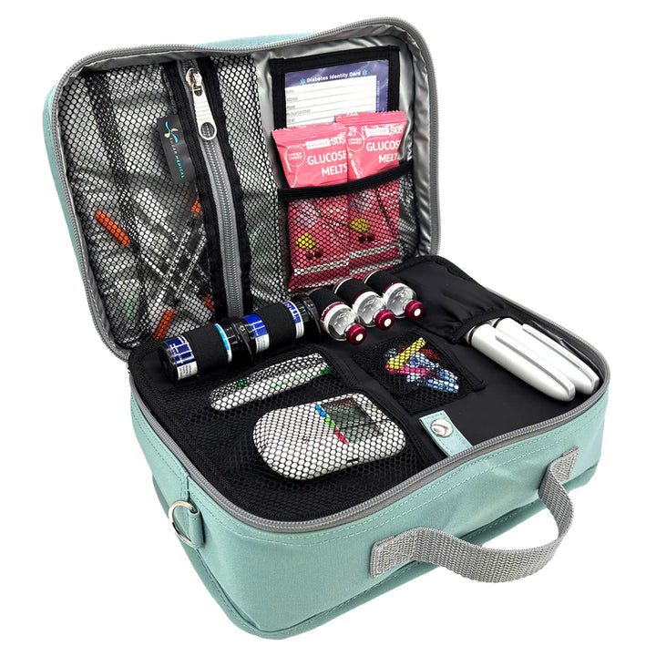 Diabetes travel bag "Purple"