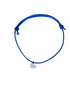 Diabetes Typ 1 Armband blau verstellbar