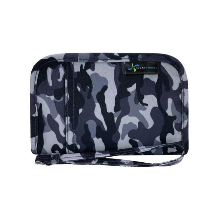 Diabetes Zubehörtasche "Grey Camo"