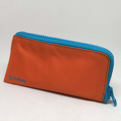 Diabetes Zubehörtasche "Sunny" orange/cyan, groß