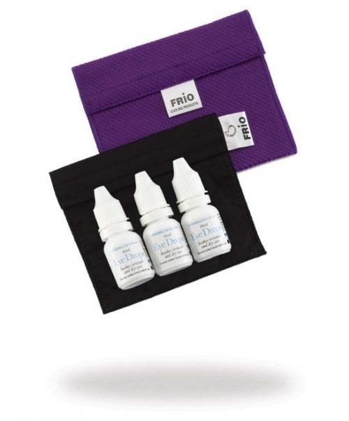 FRÍO Kühltasche GLAUCOMA für Ersatzpatronen LILA