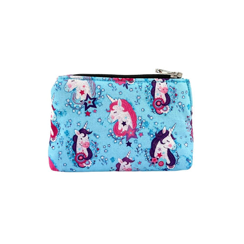 Pumpentasche Einhorn Hellblau