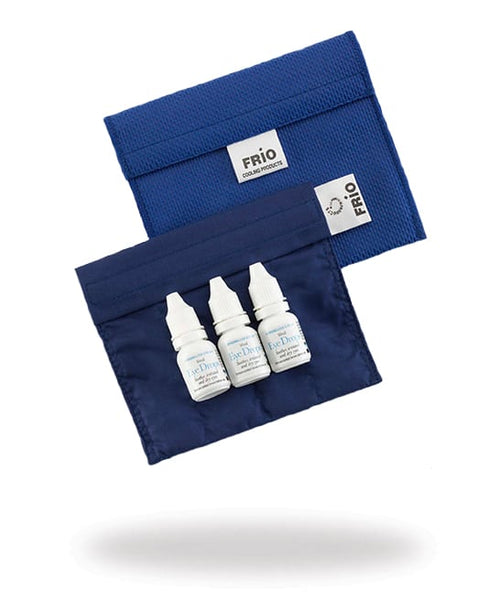 FRÍO Kühltasche GLAUKOM für Ersatzpatronen BLAU