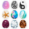Dexcom G7 Sticker 9-pack Value Set: Glitter, Ocean & Spirit