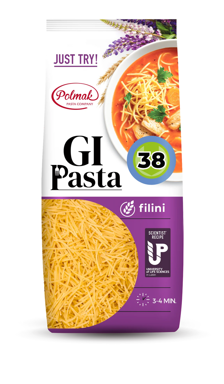 GI PASTA FILINI Low Carb + High Protein pasta 250g