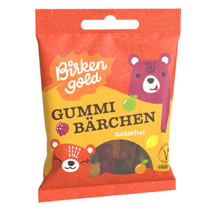 NEW!!! Vegan gummy bears (without sugar, without qualifying carbohydrates/ BE) 50g