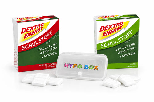 Hypo Set 1 - Dextrose Box for on the go: HYPO BOX with Dextro Energy