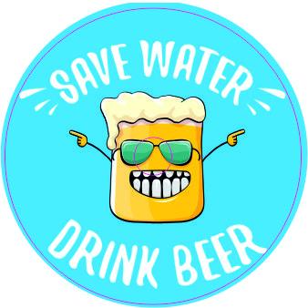 Freestyle Libre Sticker "Save Water"