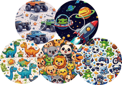 5x Design Tape + Sticker ''Cool Kids'' – Freestyle Libre 3