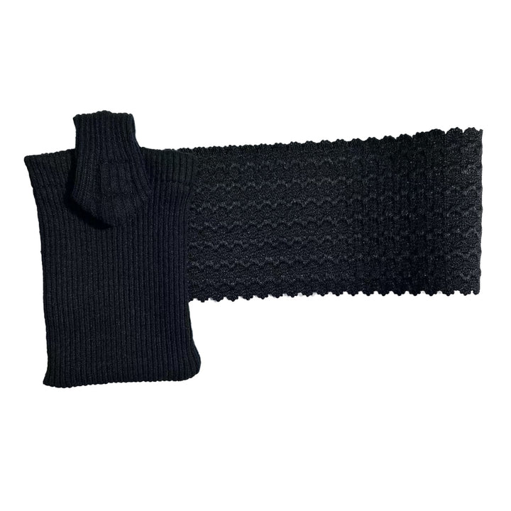 SilinCode - discreet emergency bracelet with QR Code Black