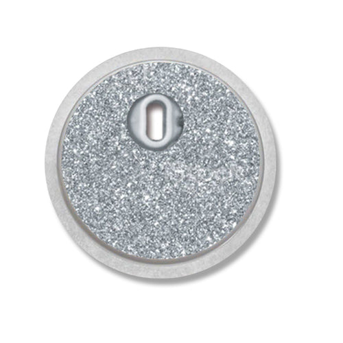 Freestyle Libre 3 Sticker "Glitzer Silber"