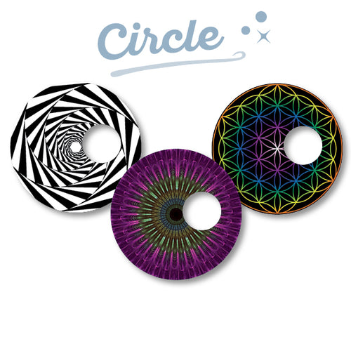 Freestyle Libre 3 Sticker Set "Circle"