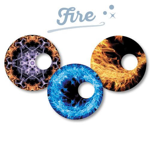 Freestyle Libre 3 Sticker Set "Fire"