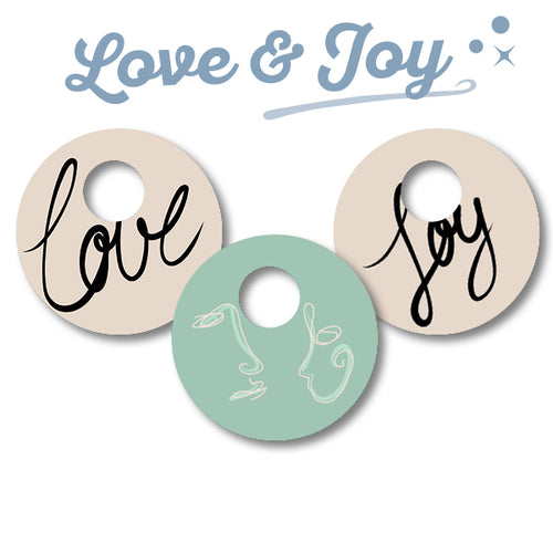 Freestyle Libre 3 Sticker Set "Love&Joy"
