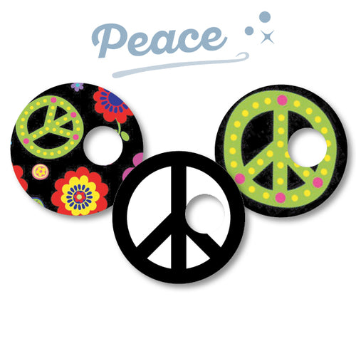 Freestyle Libre 3 Sticker Set "Peace"