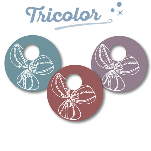 Freestyle Libre 3 Sticker Set "Tricolor"