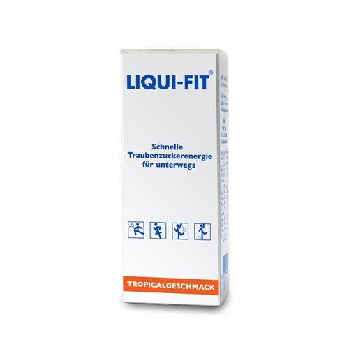 Liqui-Fit® Saveur tropicale - solution sucrée liquide - 13 g de glucides rapides par sachet