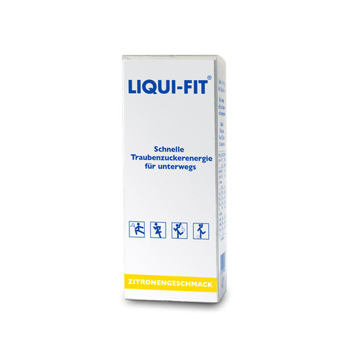 Solution liquide sucrée Liqui-Fit® Saveur citron - 13 g de glucides rapides par sachet