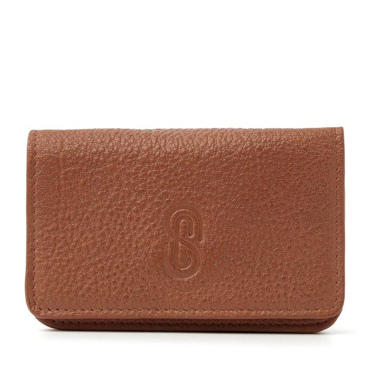 Sacoche pour pompe Medtronic « Beau » marron en cuir véritable de Sweet Collections (également pour Ypsopump)