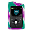 Étui en silicone MEDTRONIC violet turquoise