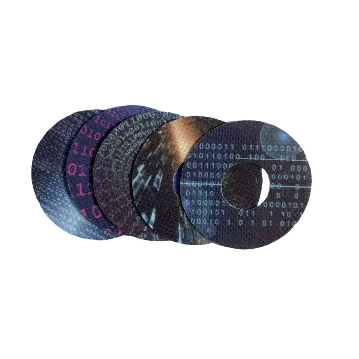 5x Design Tape BINARY – Freestyle Libre 3